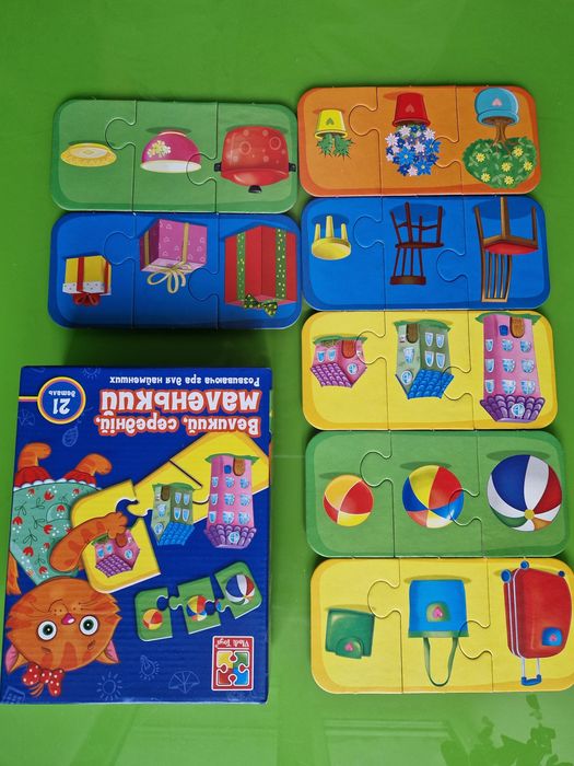 350грн за всі Vladi toys Dodo пазли 1+ Чий малюк/ Хто що їсть/ Де чий дім/ Частина та ціле/ Асоціації/ Тварини/ Овочі