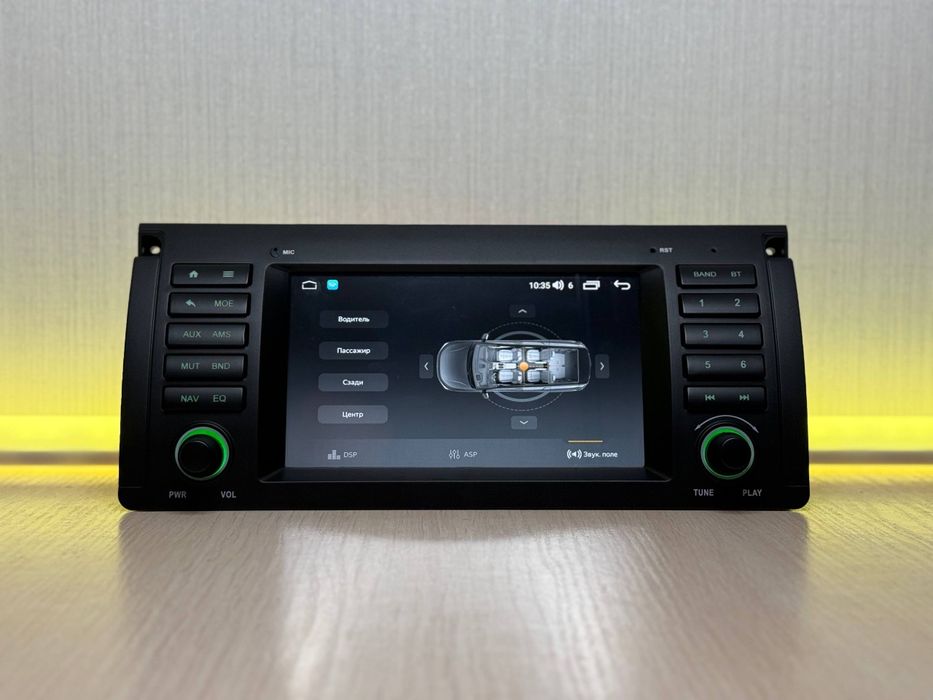 Магнитола BMW Е39,Е53 4/64гб 8 Ядер с Сим Картой 4G с Carplay/Android auto