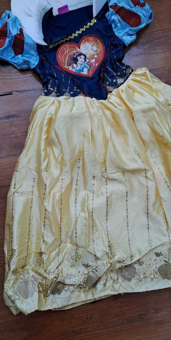 Fato máscara Branca neve Disney 8 anos
