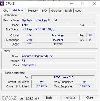 Płyta główna Mini ITX Gigabyte GA-B75N LGA 1155