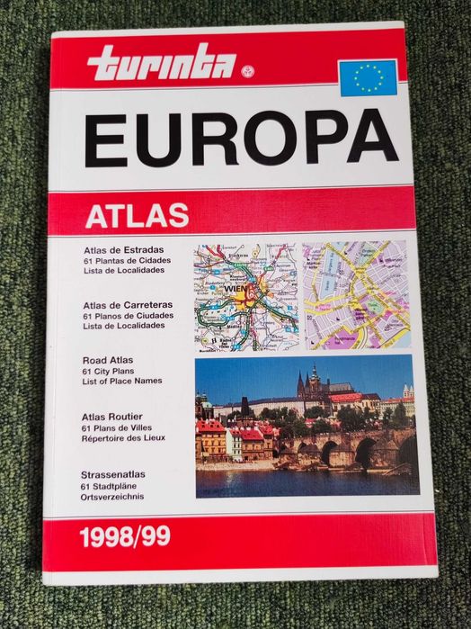 Atlas Europa Turinta 98/99 - Raro: Etiqueta em Escudos! (Estado Top)