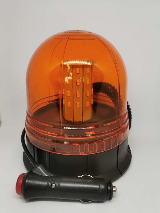 Lampa błyskowa 12/24V LED Magnes do Koparek/ Traktorów