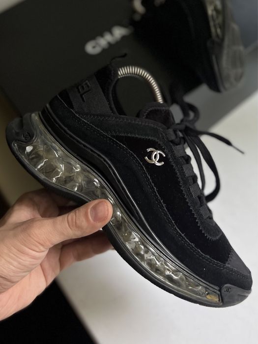 Кроссовки замша и сетка Chanel оригинал размер 37