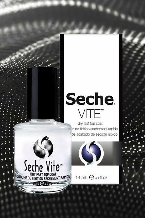Быстросохнущее верхнее покрытие для лака Seche VITE Dry Top Coat 14 мл
