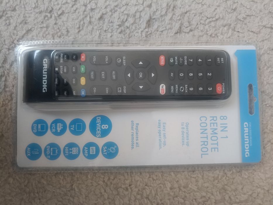 Pilot zdalnego sterowania 8w 1