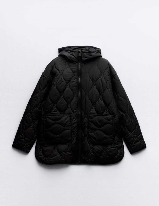 Куртка Zara с капюшоном
