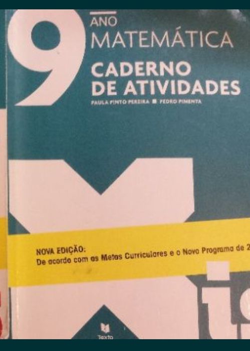 Xis - Matemática manuais e caderno de atividades