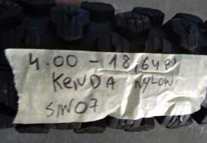 Pneu de mota 4.00R18 kenda seminovo