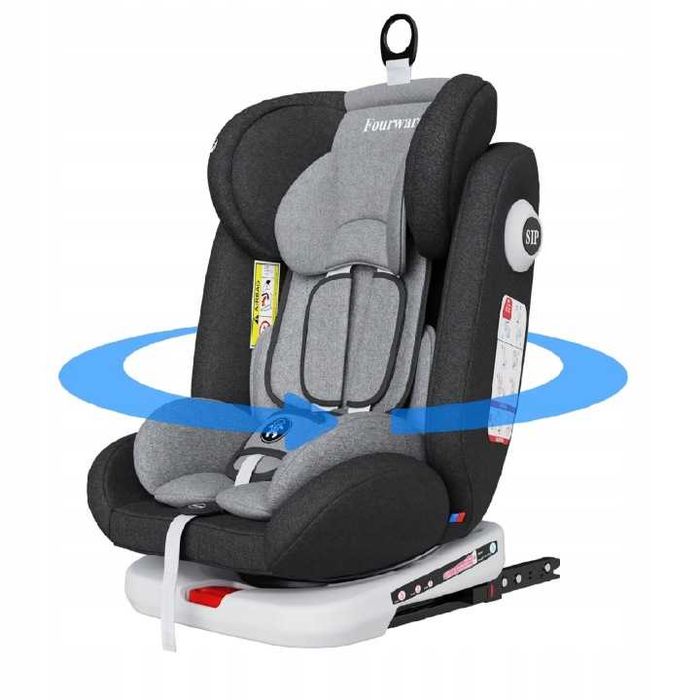 Obrotowy Fotelik Samochodowy Fourward 360° ISOFIX 0-36 kg