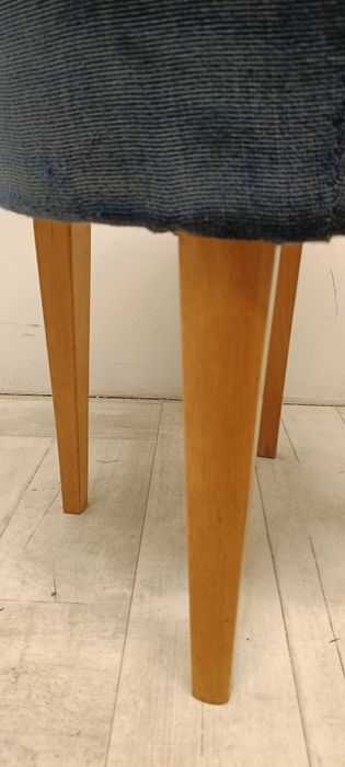 pufa mała do toaletki vintage lata 60-te design