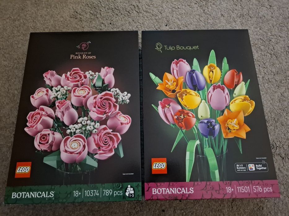 Lego  Botanicals 11501 e 10374