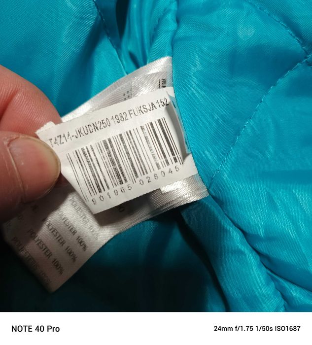 Kurtka narciarska 4F 152 dziewczęca membrana 5000 zimowa