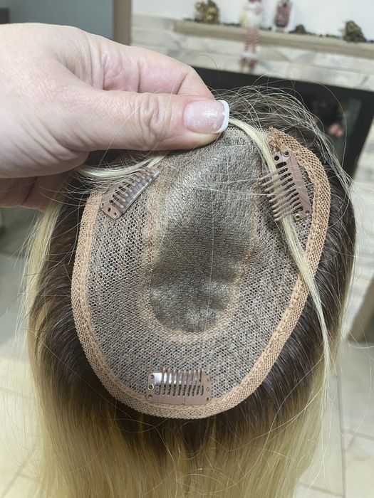 Накладка с натуральных волос