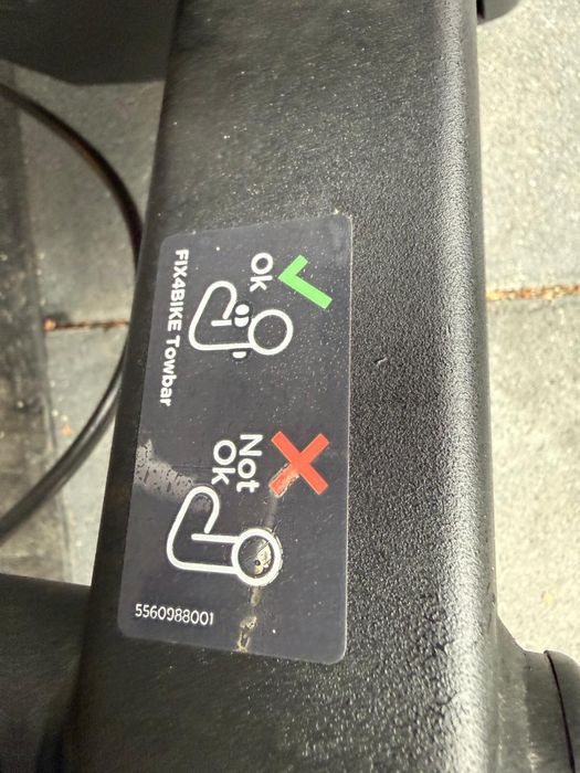 Thule bagażnik na rowery na hak fix4bike do Volvo/ Mercedes