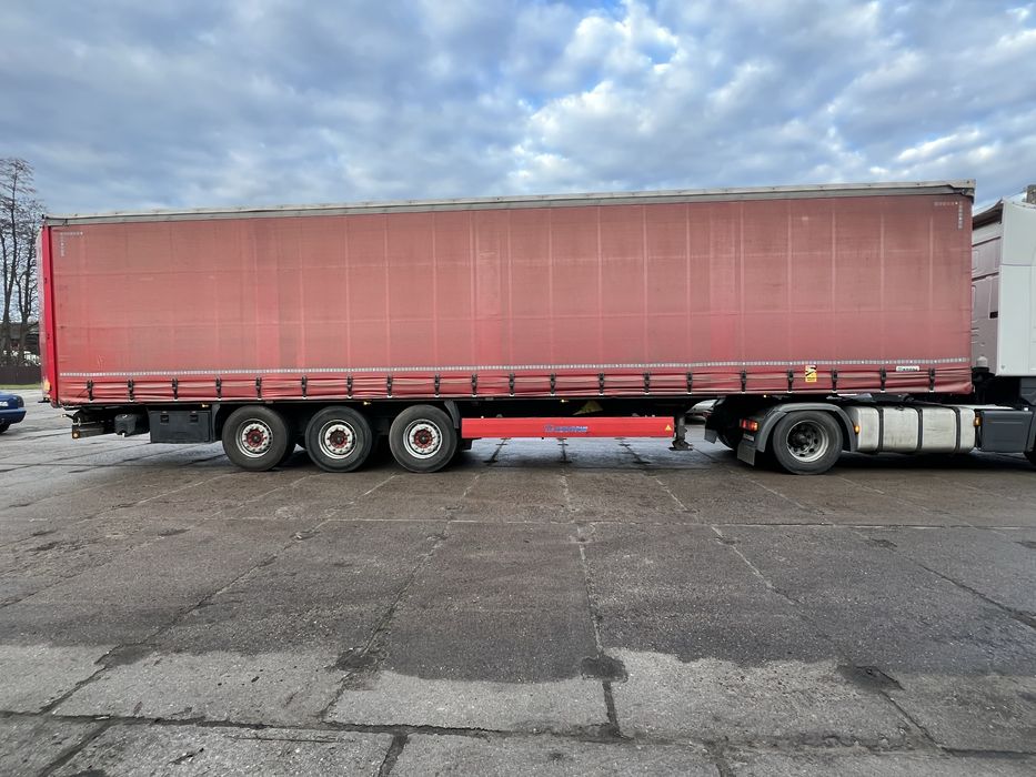 Naczepa Krone firanka podnoszona oś