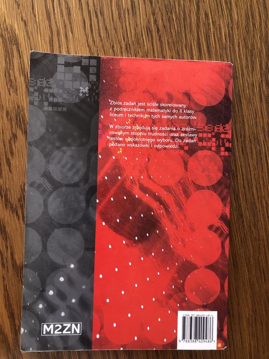 Matematyka Zbiór zadań do liceów i techników klasa II