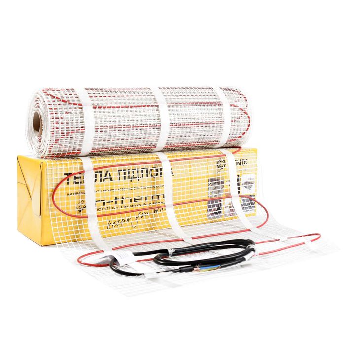 Тепла підлога In-Therm COMFORT мат під плитку 0.5 м². Електрична підлога Інтерм, Фенікс