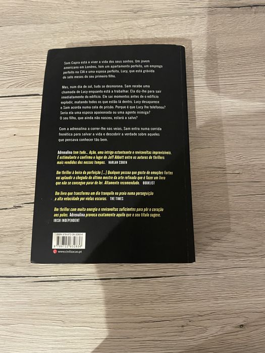 Livro “Adrenalina”