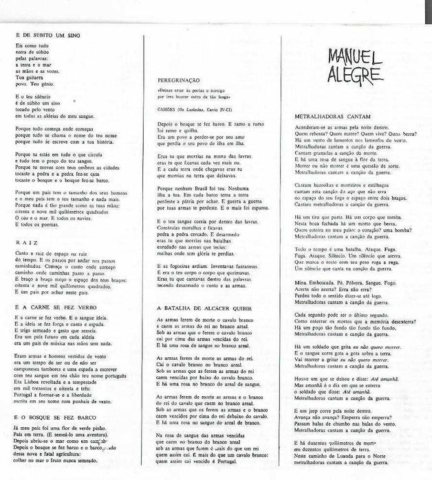 Manuel Alegre com Carlos Paredes - - - - - É Preciso um País - -  - CD
