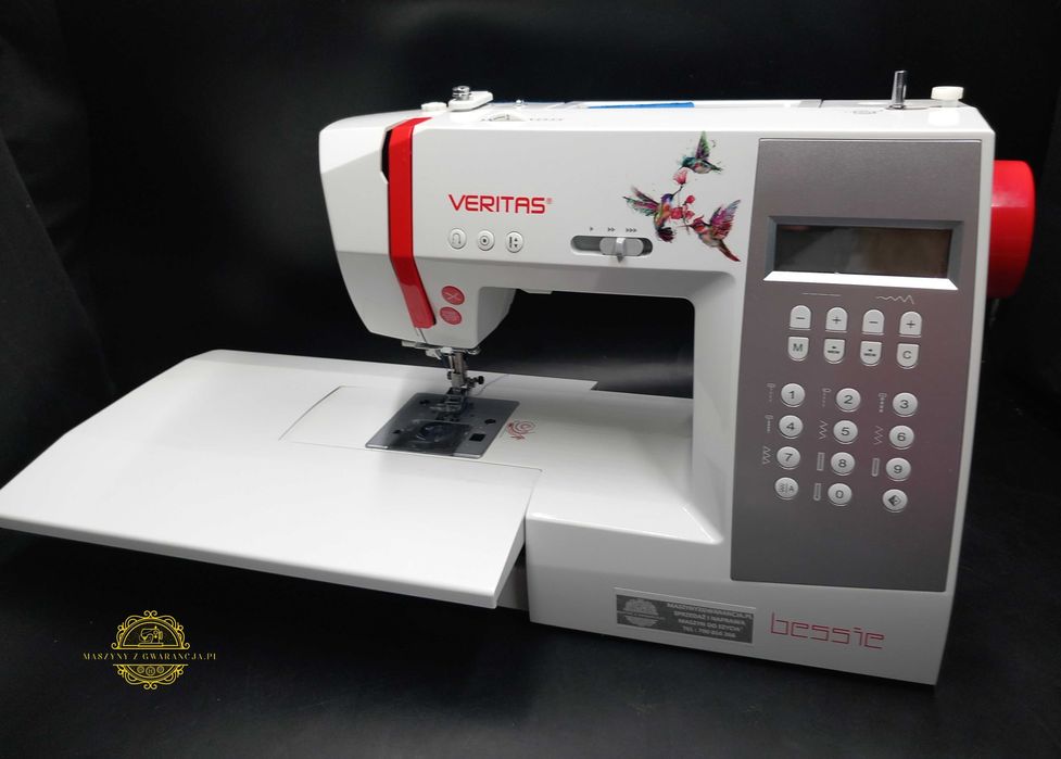 Maszyna do szycia Veritas 200 ściegów Hafty litery skóra jeans jersej