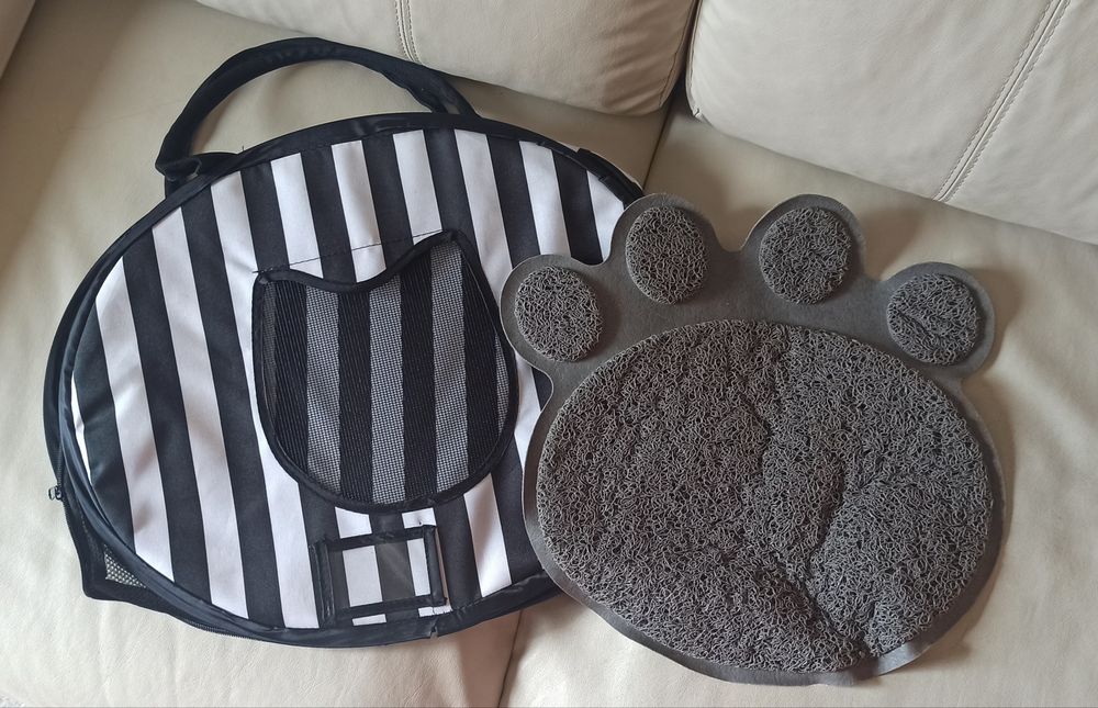 Gateira maleável + tapete gato