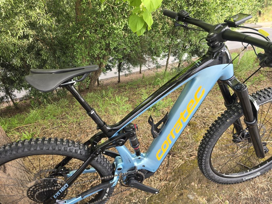 Bicicleta eletrica nova carbono bosch