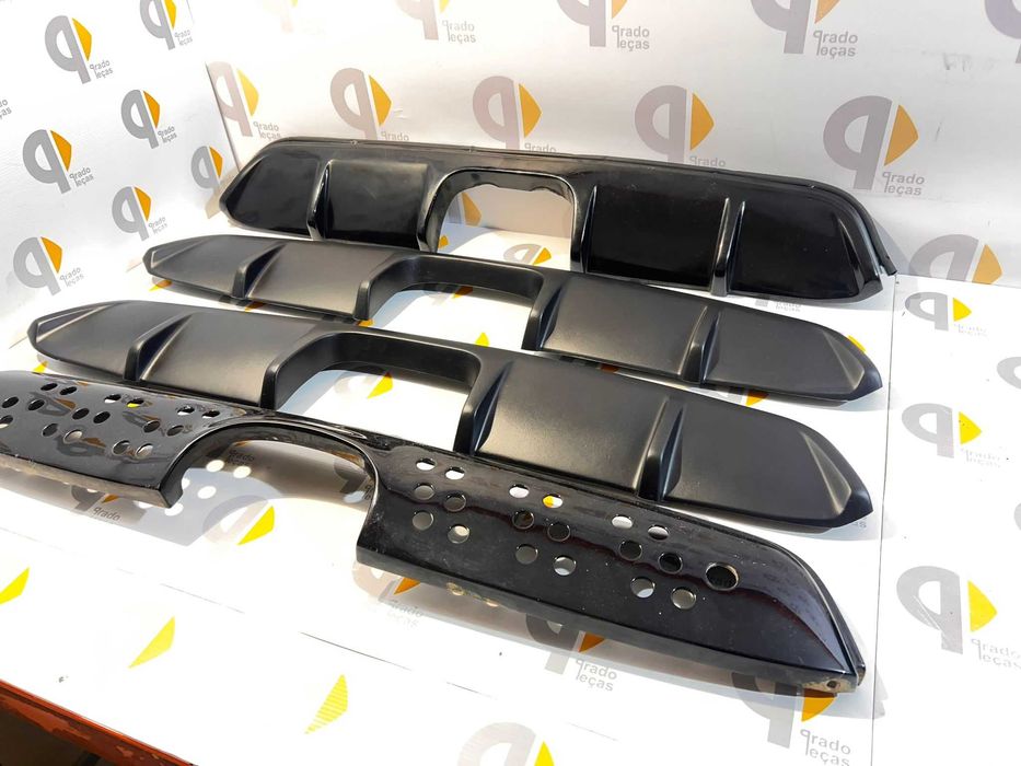 Difusor trás saídas de escape centrais smart fortwo 450