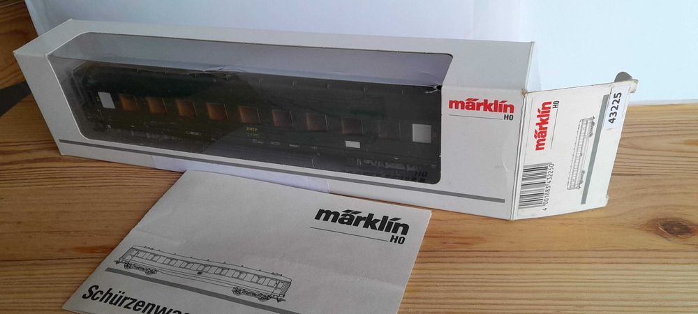 Carruagem de 2ª classe da SNCF -Marklin 43225- com caixa original