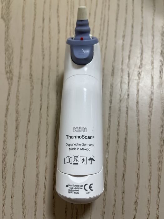 Термометр braun termoscan 7+