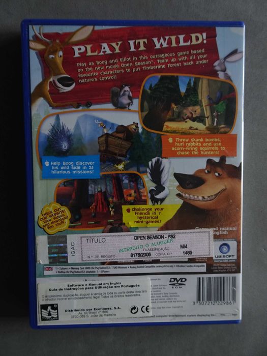 Jogo Playstation 2 PS2 - Open Season