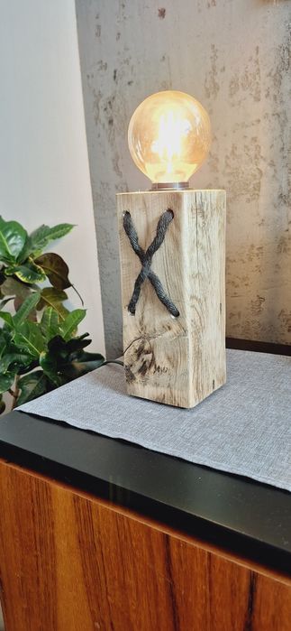 Lampa rustrykana loft (jasna)