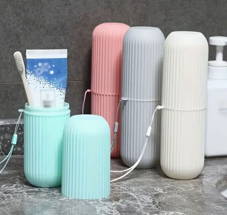 Caixa para levar escova / pasta de dentes