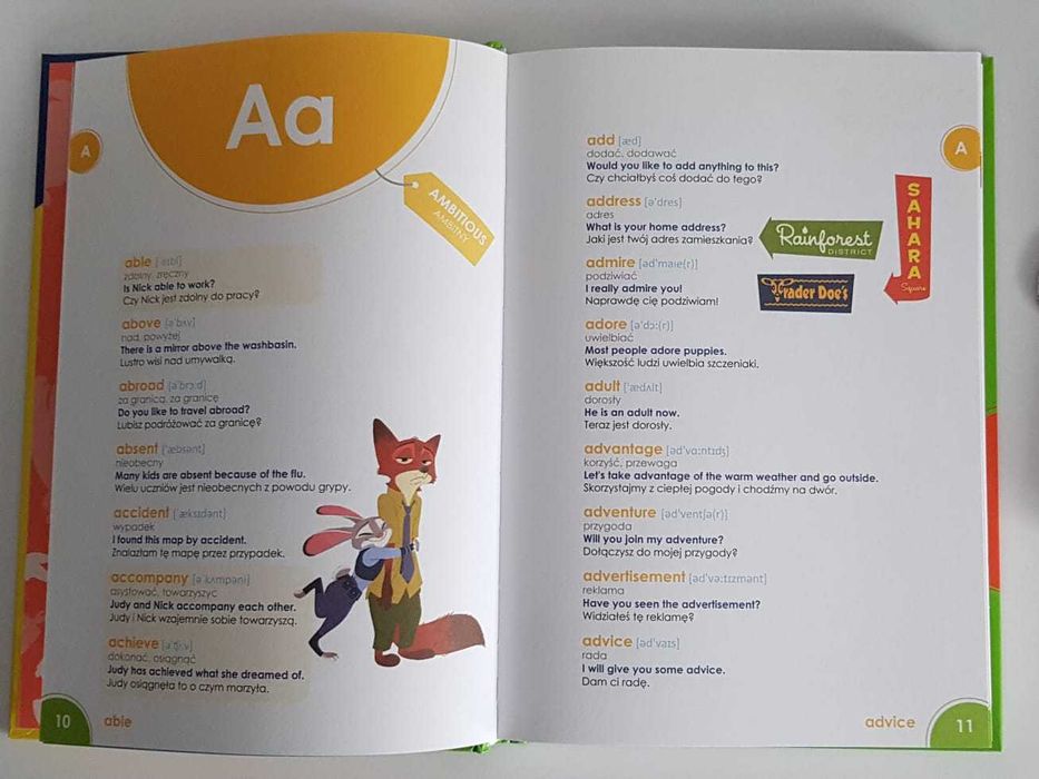 Słownik angielsko-polski Disney . Zwierzogród
