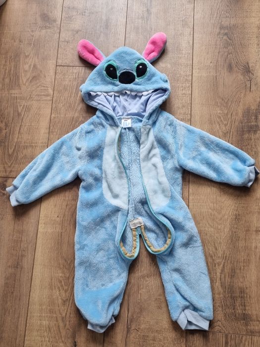 Onesie ciepły pajac Stich dla niemowląt rozm. 80