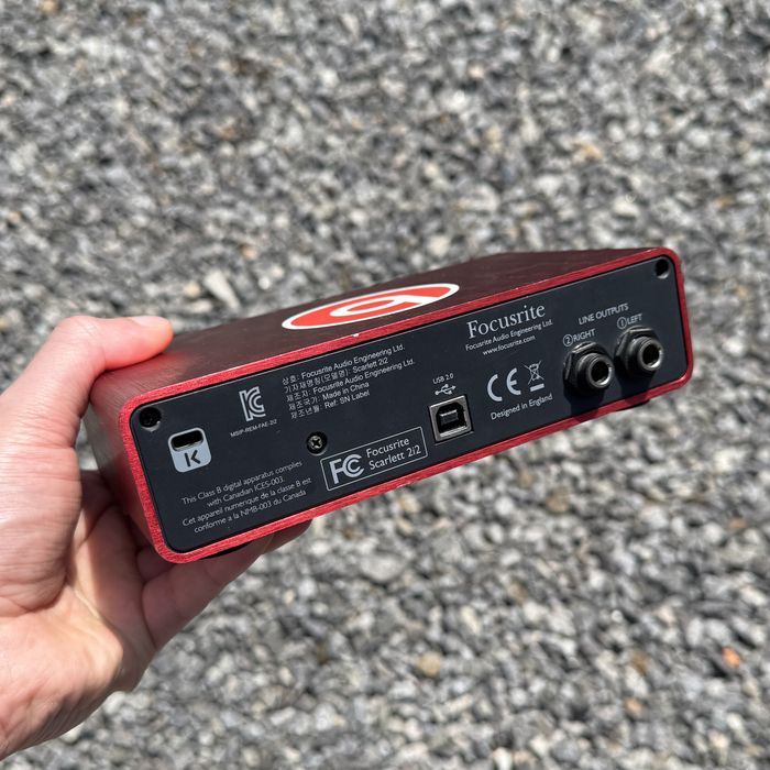Focusrite Scarlett 2i2
