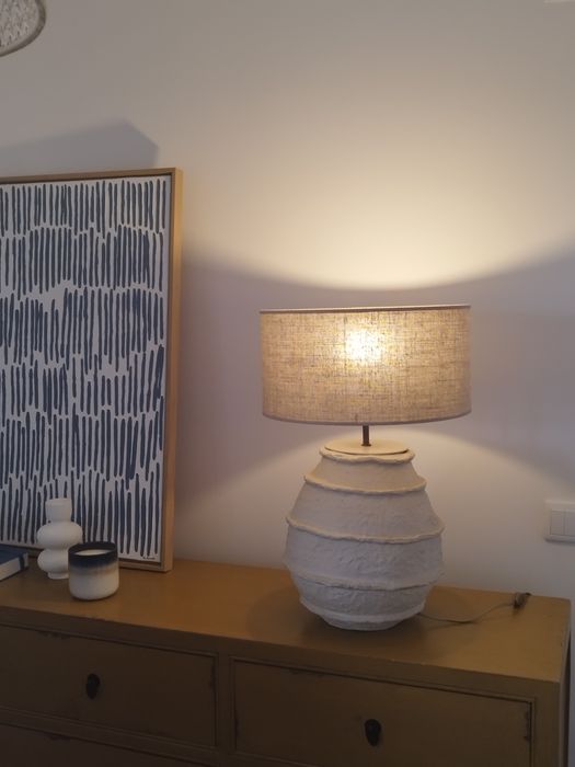 Candeeiro de mesa Arboretto com abatjour