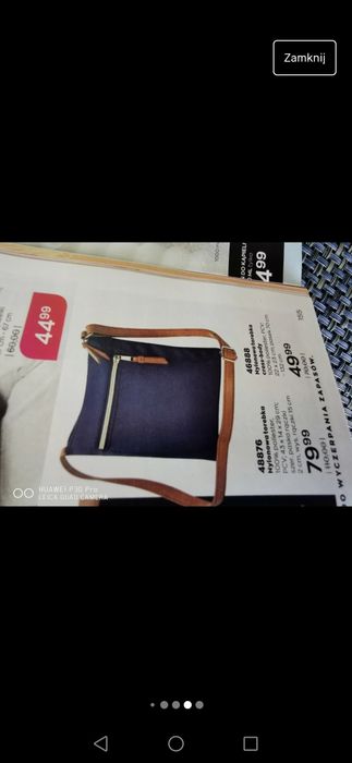 Nowa  torebka  nylonowa   avon