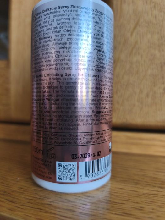 Spray złuszczający do stóp Biotaniqe
