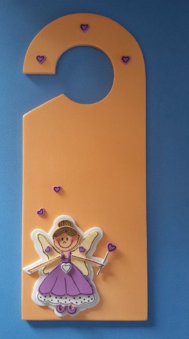 Placas decorativas para colocar nas portas