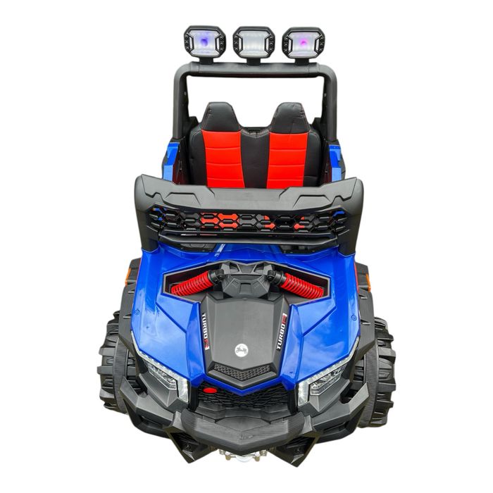 Auto na akumulator Terenowe MEGA 4 silniki 45 W 12 volt Skóra, LED
