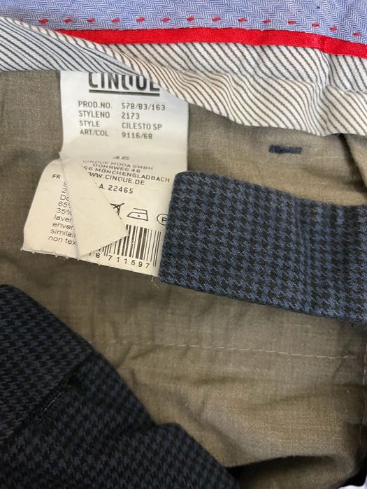 Cinque Cilesto roz. 46 męskie spodnie chino