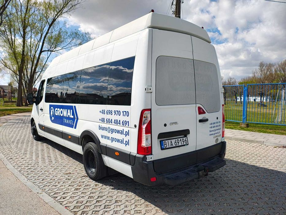 Opel Movano autobus, 17+1, Pierwszy właściciel