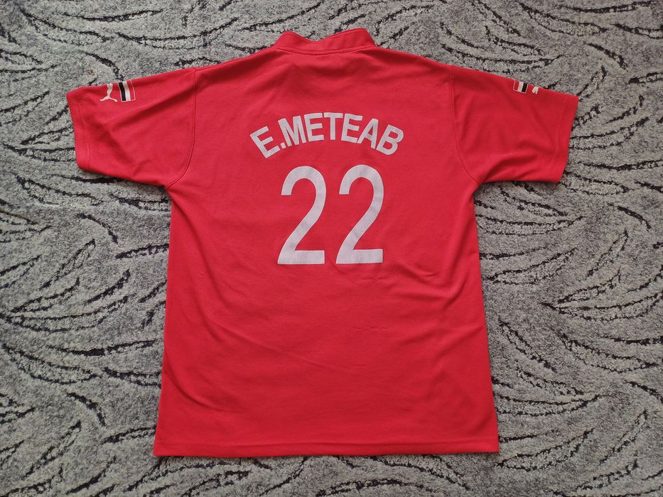 Koszulka piłkarska L Puma Egipt Meteab lata 90s UNIKAT retro vintage