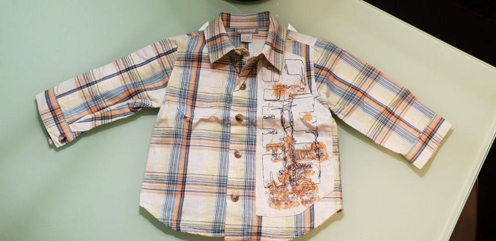 Camisa bébé ORCHESTRA 9 meses