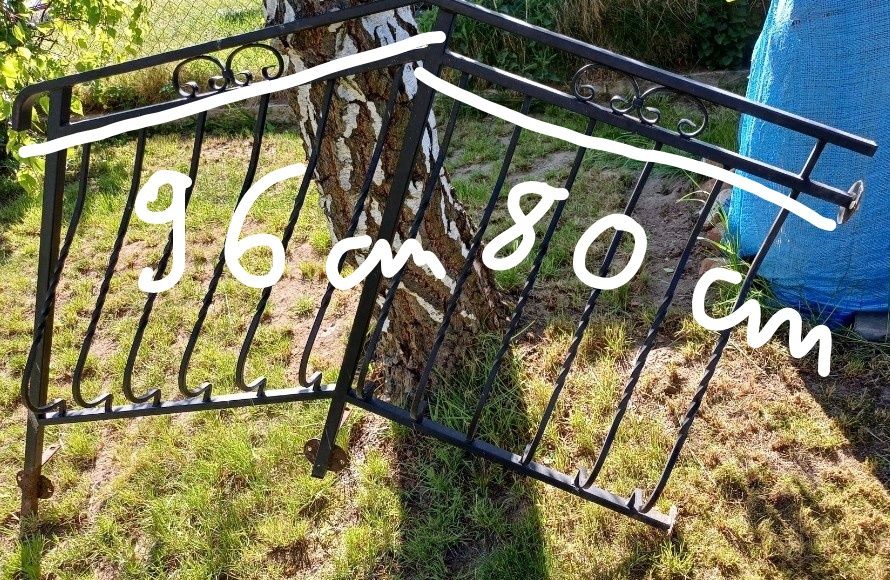Poręcz do schodów wejsciowych