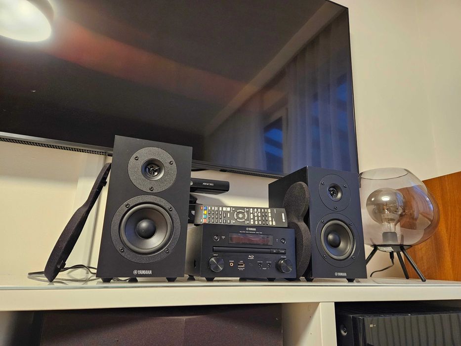 OKZJA Wzmacniacz stereo wieza Pianocraft Yamaha brx 750 usb bluetooth