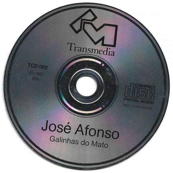 José Afonso	- - - - -		Galinhas do Mato	- - - - -	CD