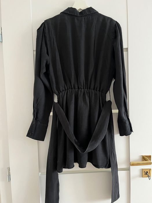 Czarna sukienka mini Zara XS