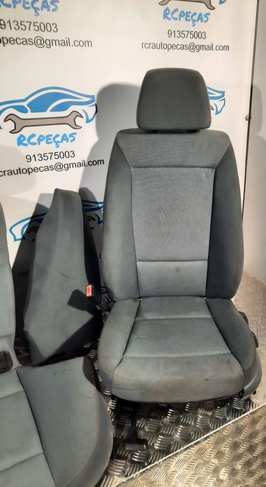 BANCOS BMW SERIE 1 E87 TECIDO AIRBAG FRENTE FRONTAL TRASEIRO TRÁS