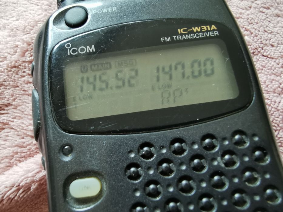Icom ic-w31a-transceiver 2m/70cm vintage radio, reczniak vhf/uhf